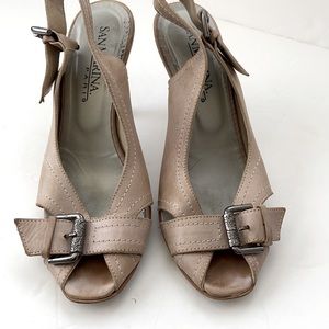 Parisian Boutique tan leather Shoes 38/7.5